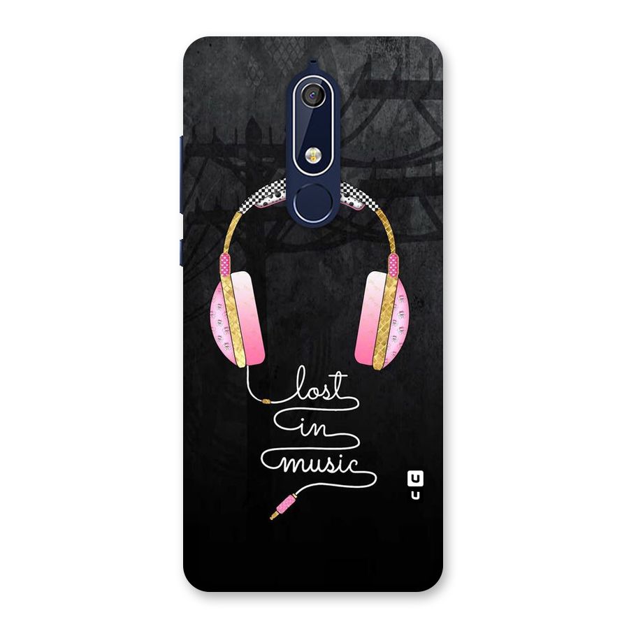 Music Lost Back Case for Nokia 5.1