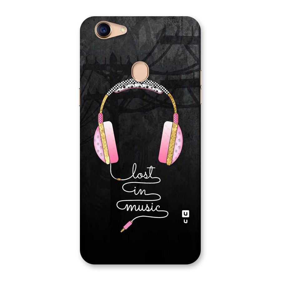Music Lost Back Case for Oppo F5 Youth