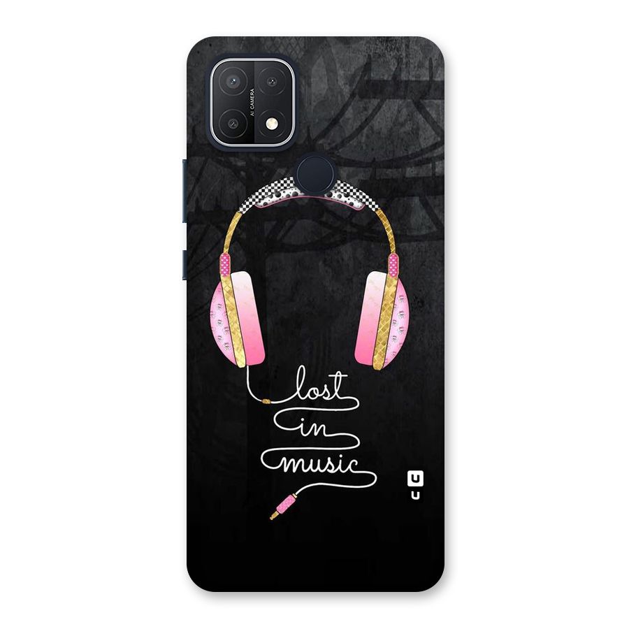 Music Lost Back Case for Oppo A15