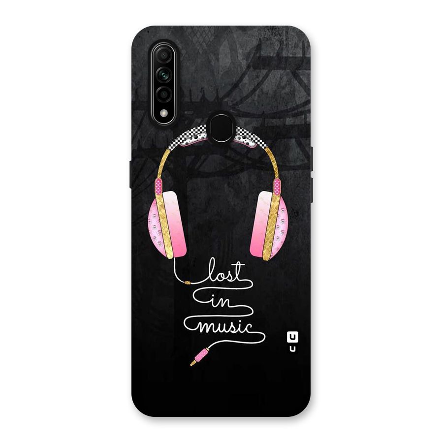 Music Lost Back Case for Oppo A31