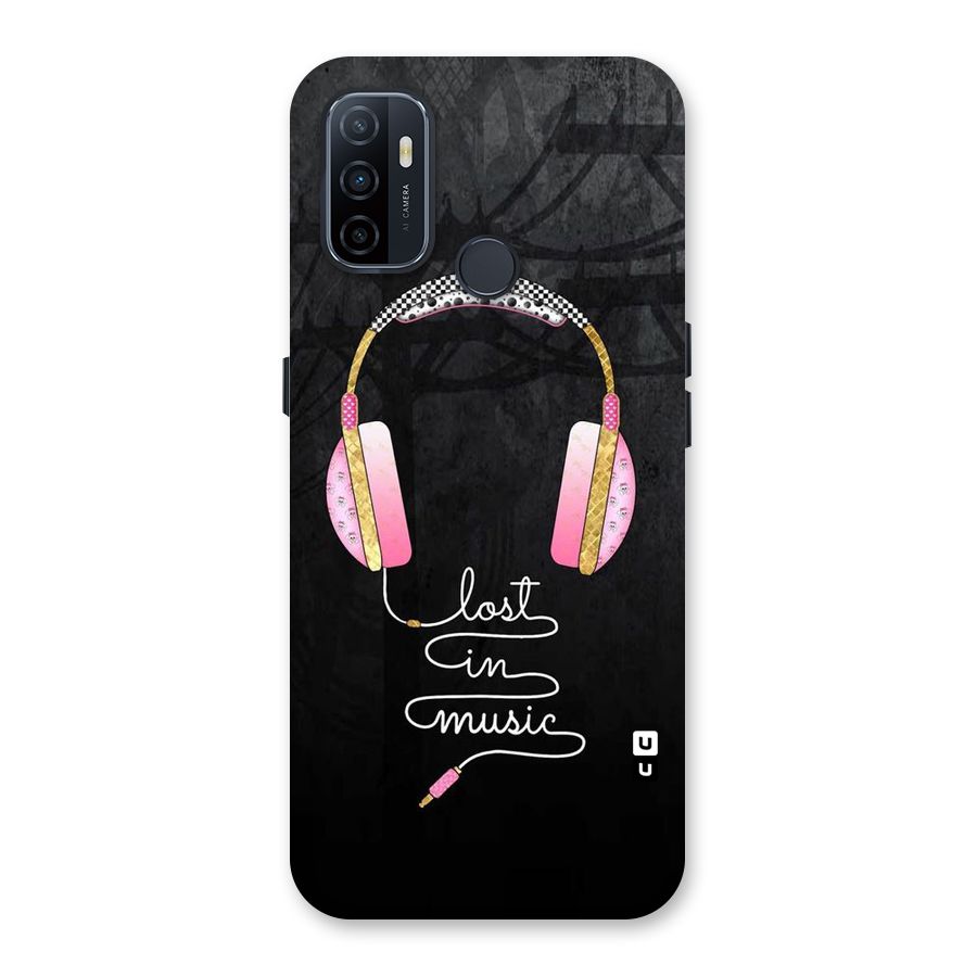 Music Lost Back Case for Oppo A32