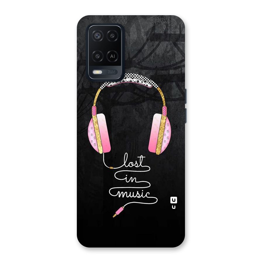 Music Lost Back Case for Oppo A54
