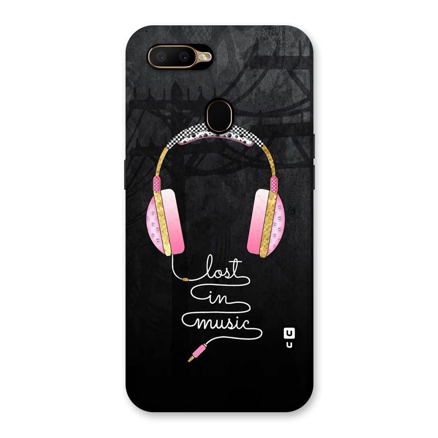Music Lost Back Case for Oppo A5s
