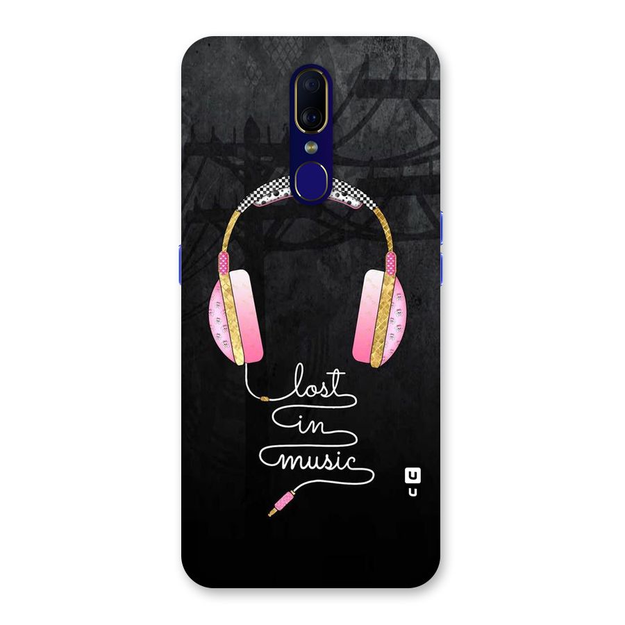 Music Lost Back Case for Oppo F11