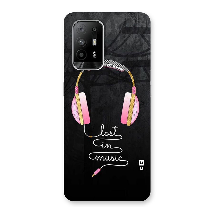 Music Lost Back Case for Oppo F19 Pro Plus 5G