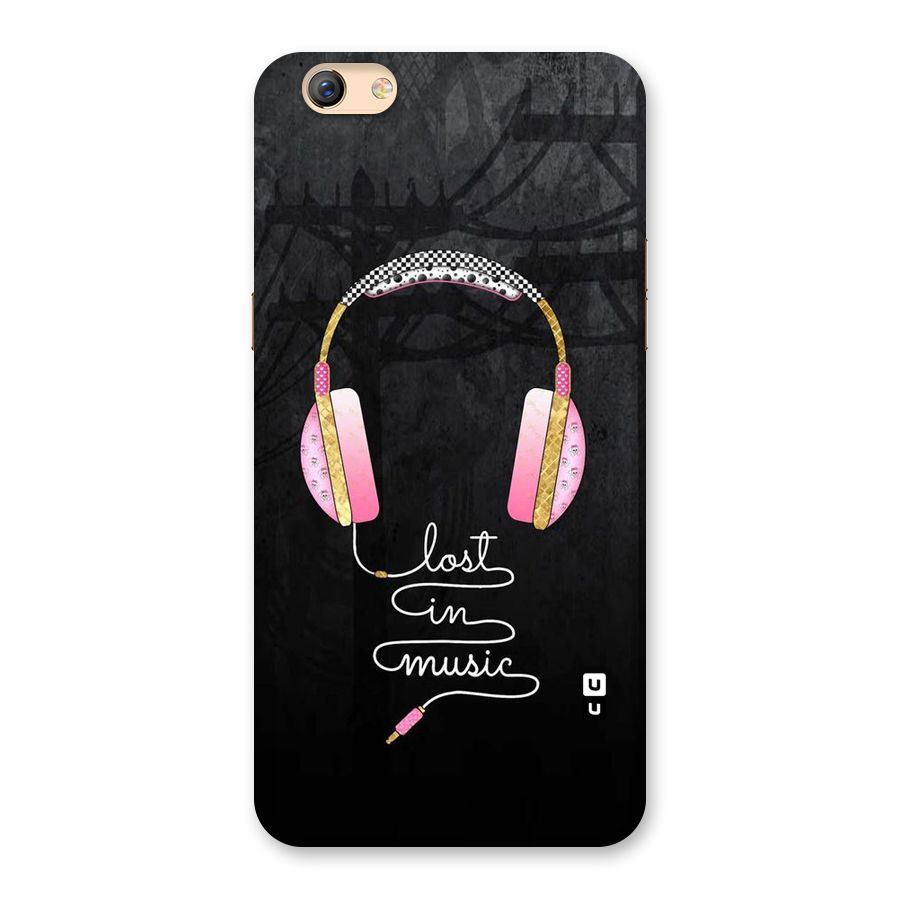 Music Lost Back Case for Oppo F3 Plus