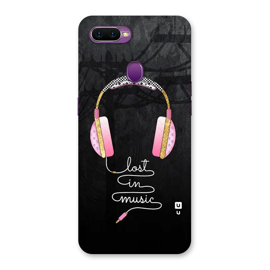 Music Lost Back Case for Oppo F9