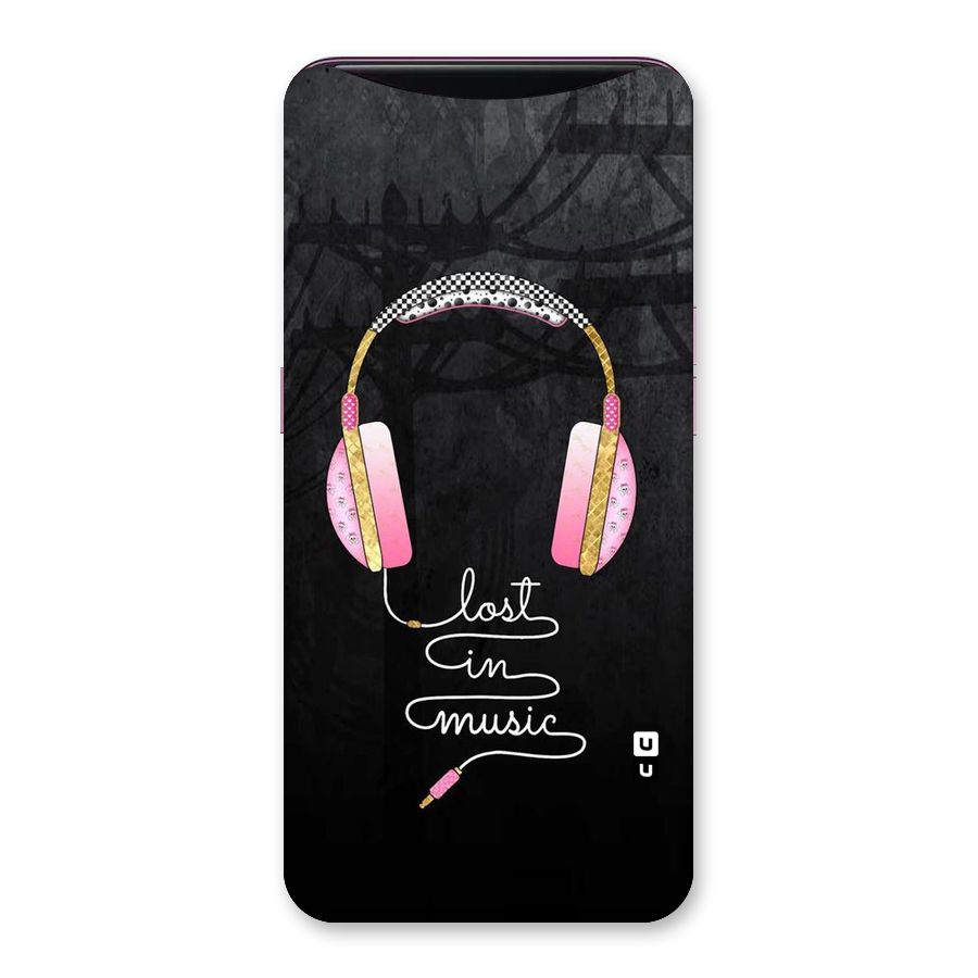 Music Lost Back Case for Oppo Find X