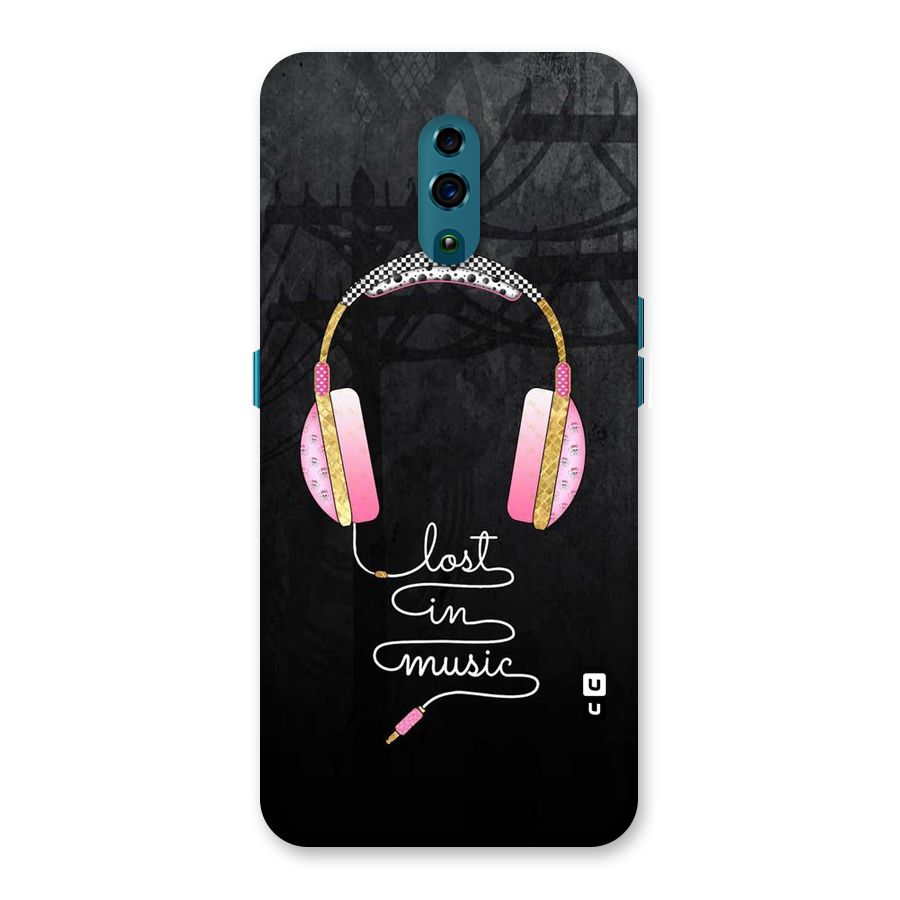 Music Lost Back Case for Oppo Reno