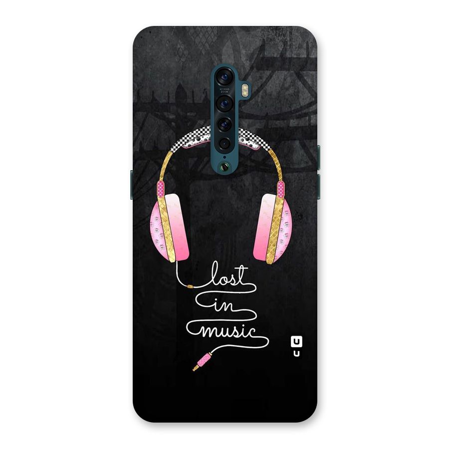 Music Lost Back Case for Oppo Reno2