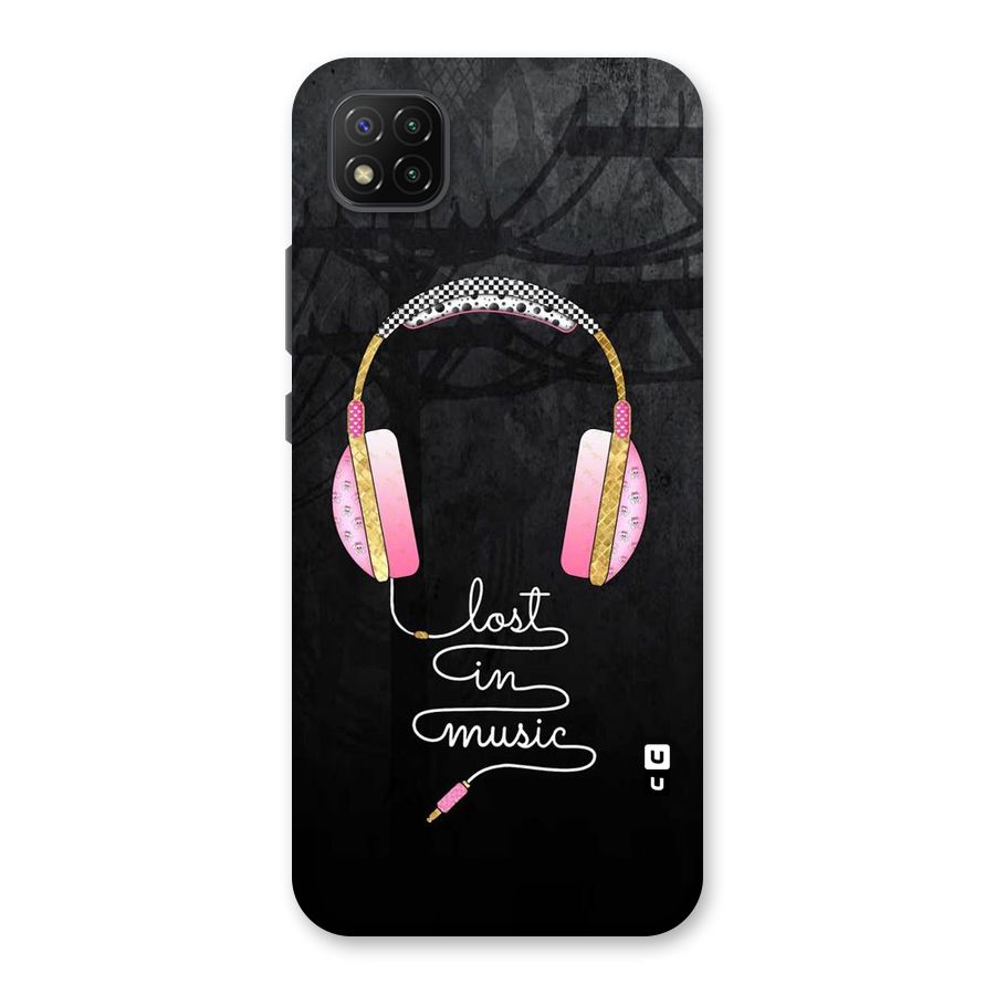 Music Lost Back Case for Poco C3