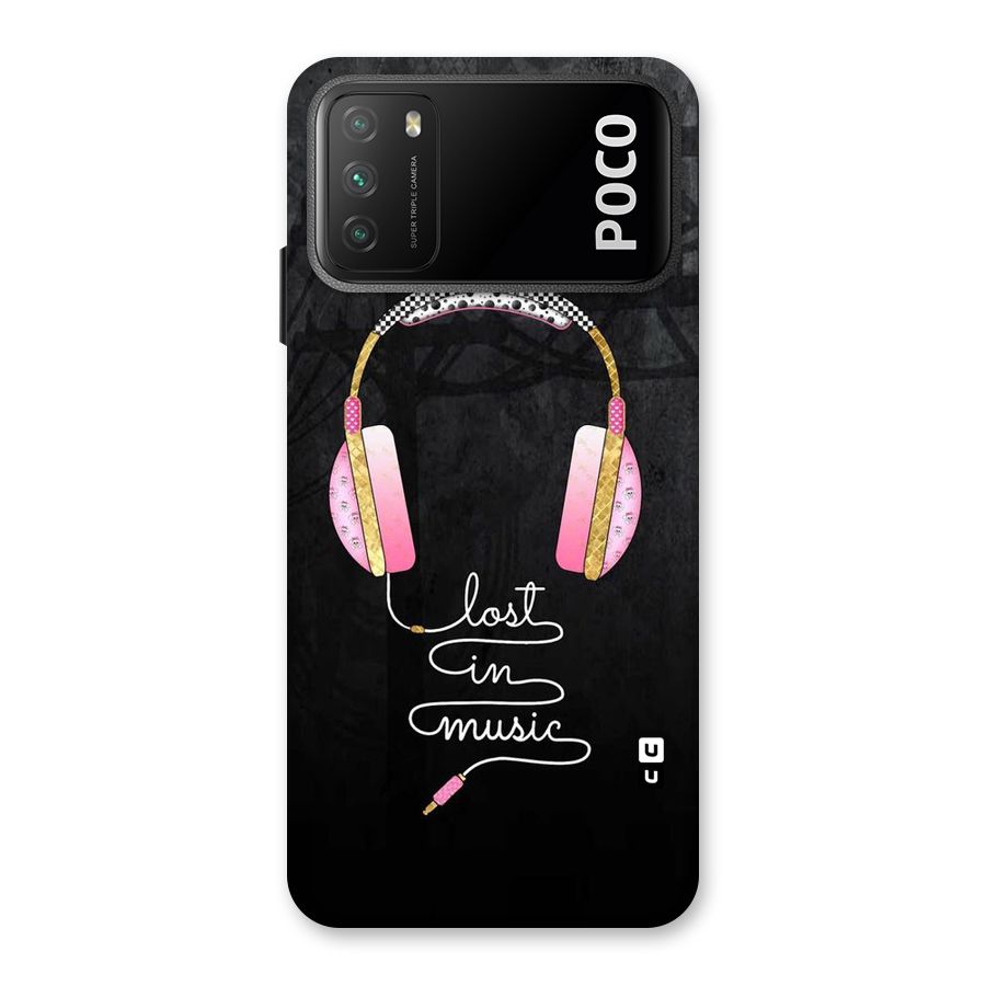 Music Lost Back Case for Poco M3