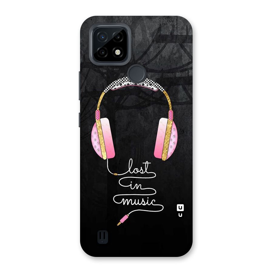 Music Lost Back Case for Realme C21