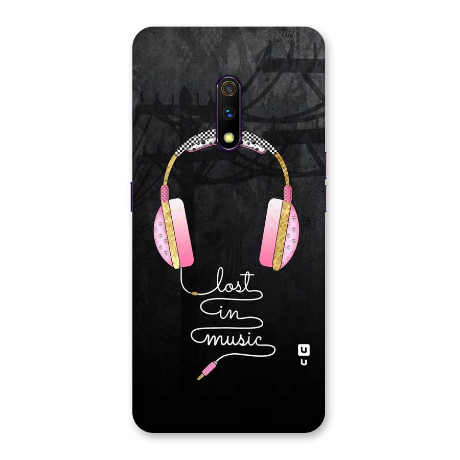 Music Lost Back Case for Realme X