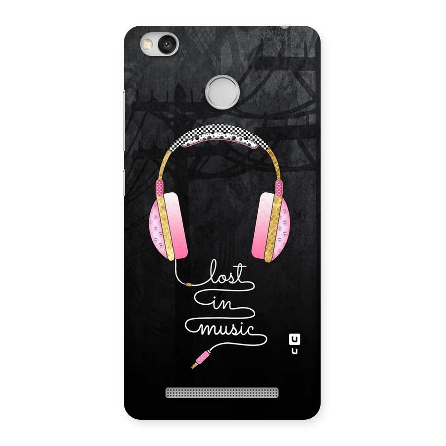 Music Lost Back Case for Redmi 3S Prime