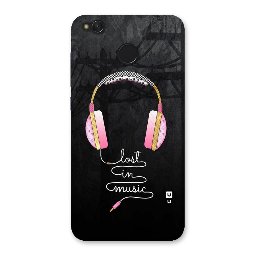 Music Lost Back Case for Redmi 4