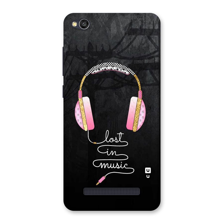 Music Lost Back Case for Redmi 4A