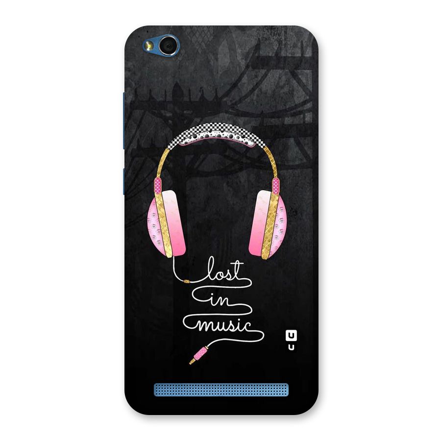 Music Lost Back Case for Redmi 5A