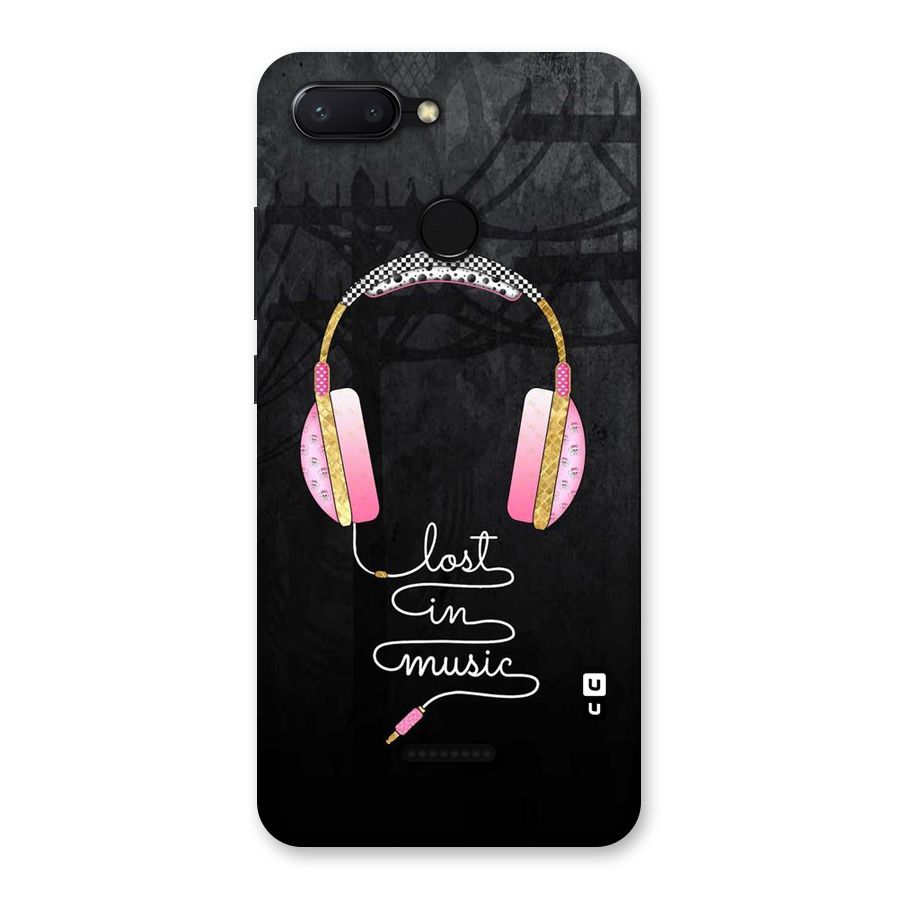 Music Lost Back Case for Redmi 6