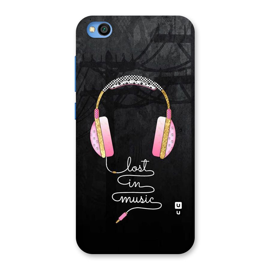 Music Lost Back Case for Redmi Go