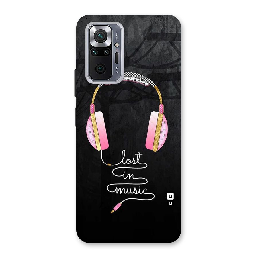 Music Lost Back Case for Redmi Note 10 Pro Max