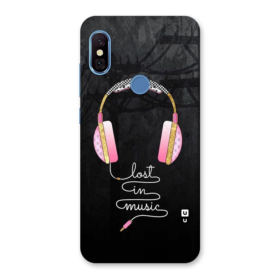 Music Lost Back Case for Redmi Note 6 Pro