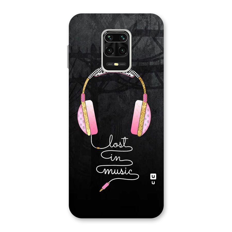 Music Lost Back Case for Redmi Note 9 Pro