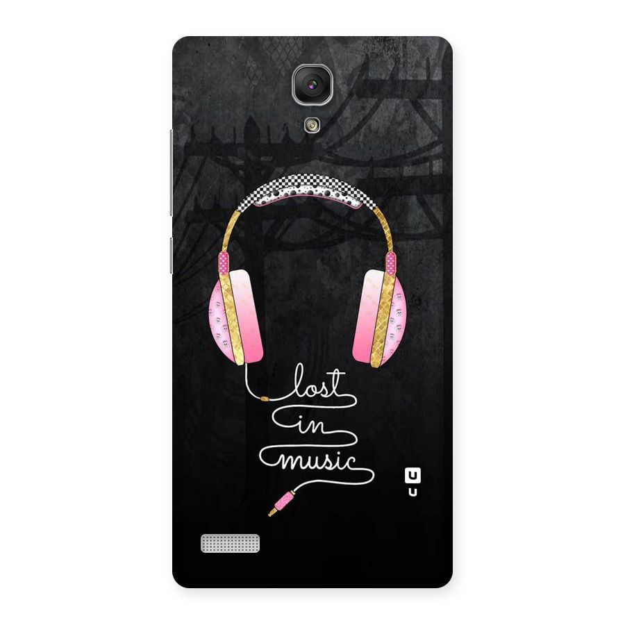 Music Lost Back Case for Redmi Note Prime