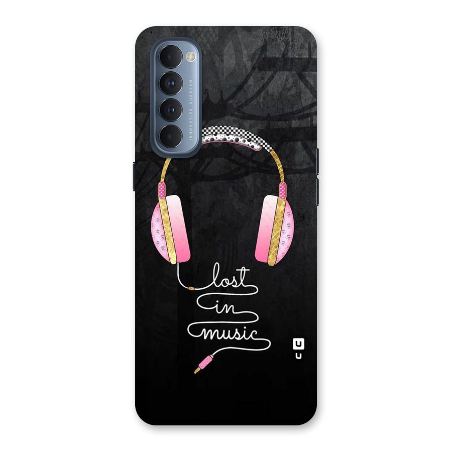 Music Lost Back Case for Reno4 Pro