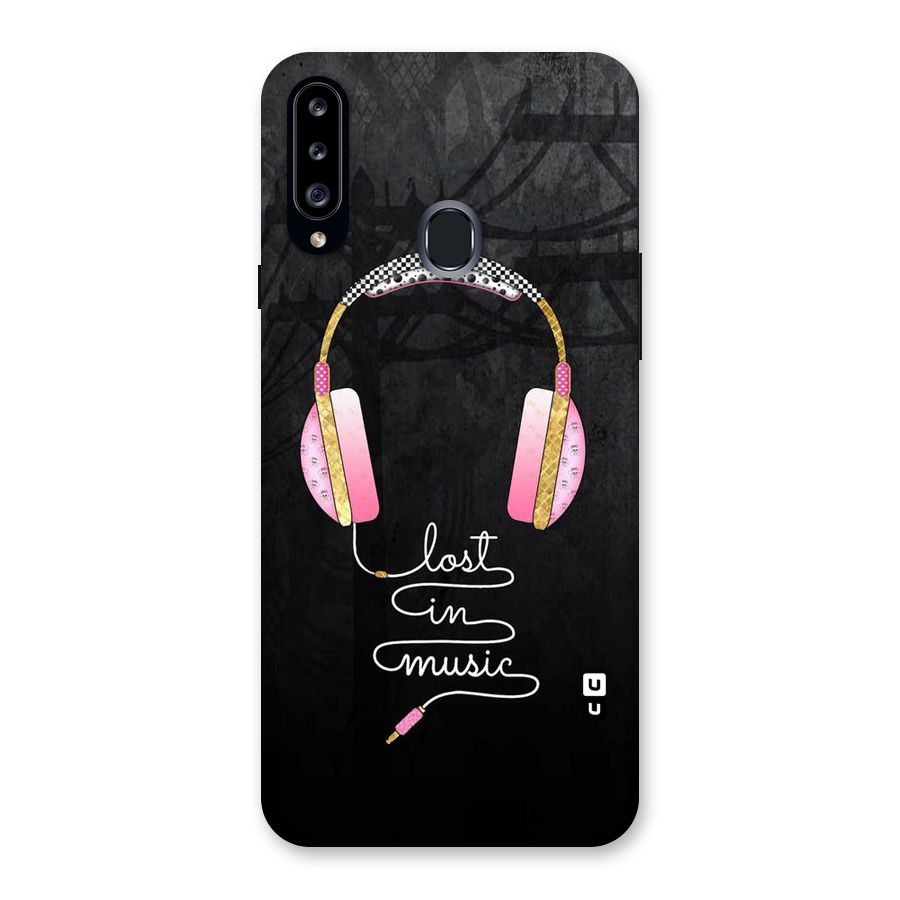 Music Lost Back Case for Samsung Galaxy A20s