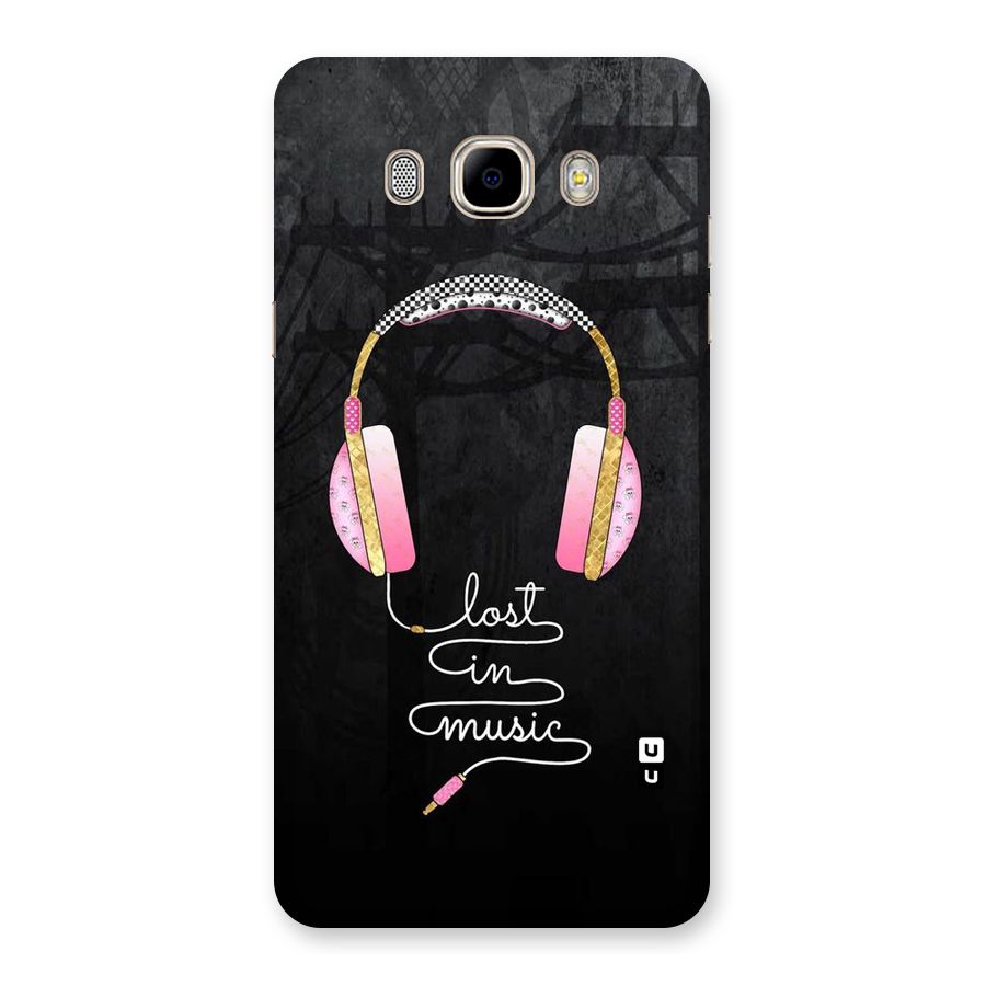 Music Lost Back Case for Samsung Galaxy J7 2016