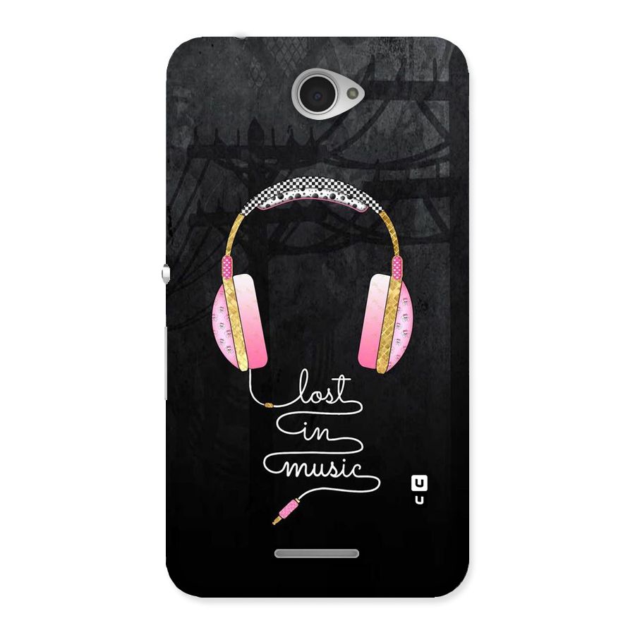 Music Lost Back Case for Sony Xperia E4