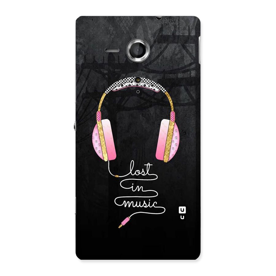 Music Lost Back Case for Sony Xperia SP