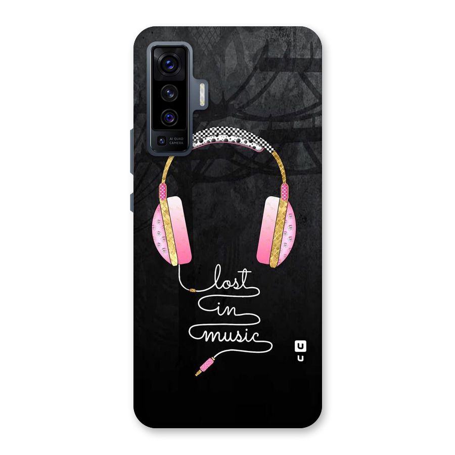 Music Lost Back Case for Vivo X50