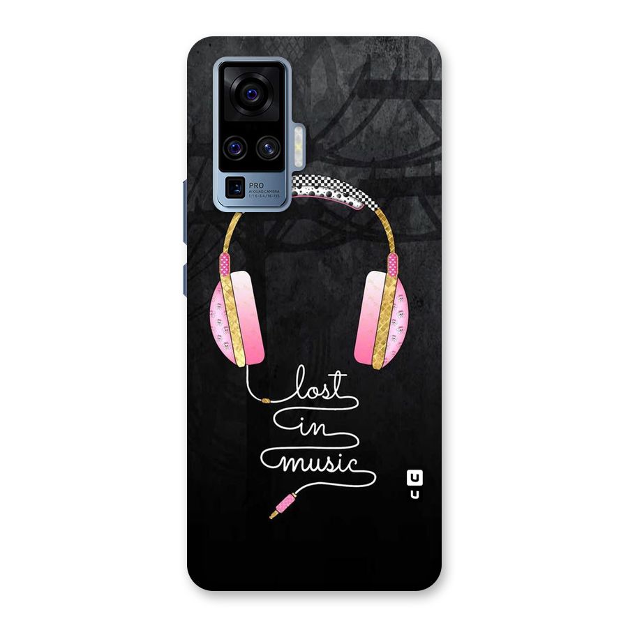 Music Lost Back Case for Vivo X50 Pro