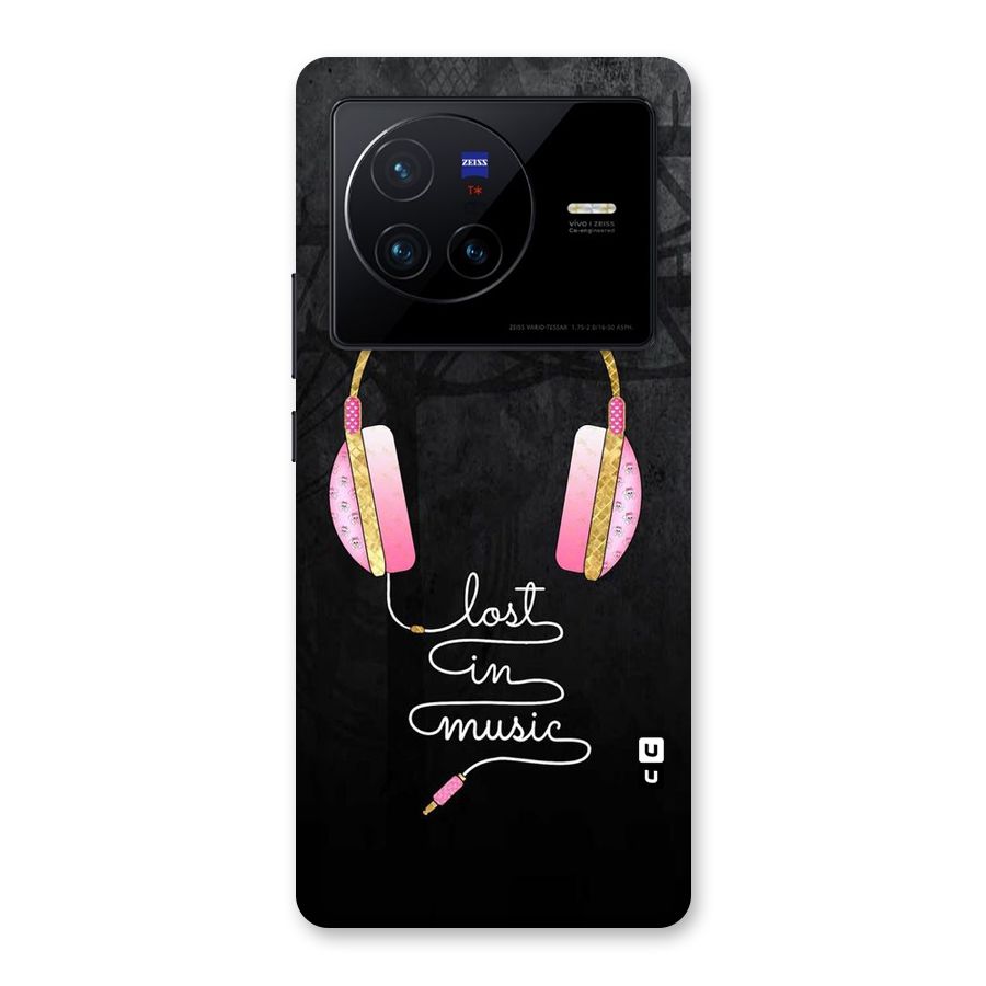 Music Lost Back Case for Vivo X80