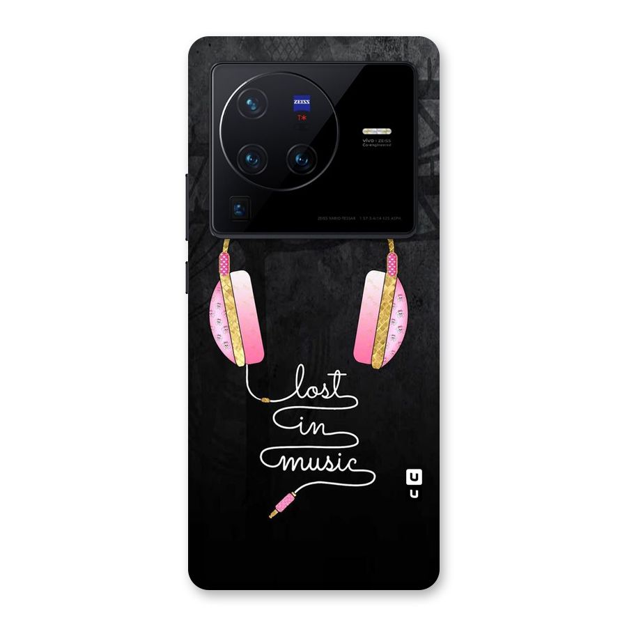 Music Lost Back Case for Vivo X80 Pro
