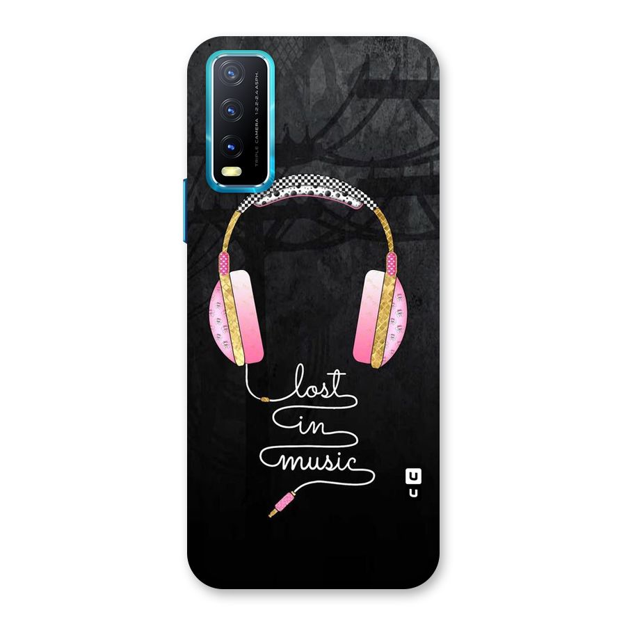 Music Lost Back Case for Vivo Y20G