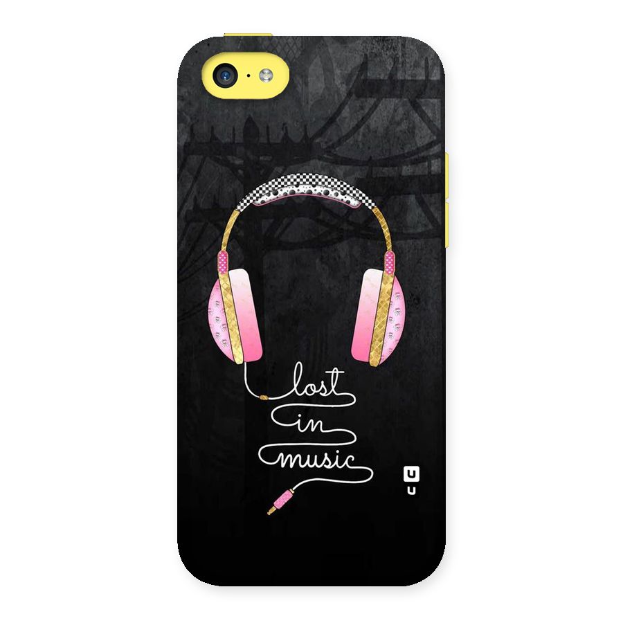 Music Lost Back Case for iPhone 5C