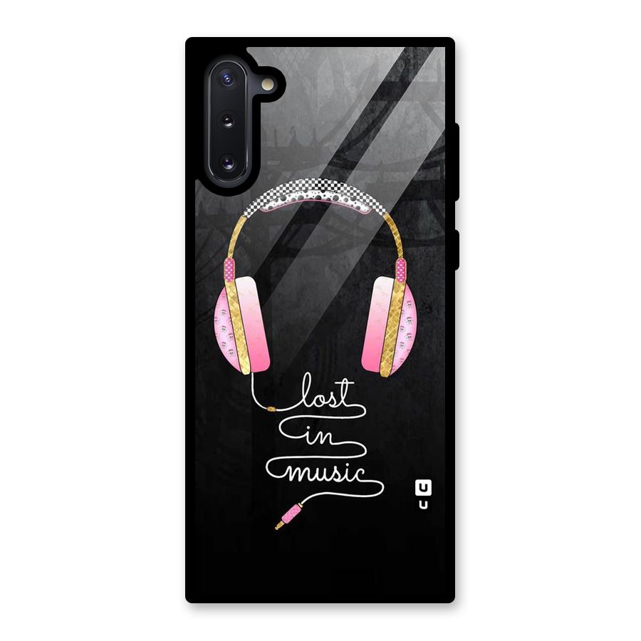 Music Lost Glass Back Case for Galaxy Note 10