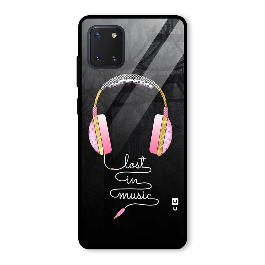 Music Lost Glass Back Case for Galaxy Note 10 Lite