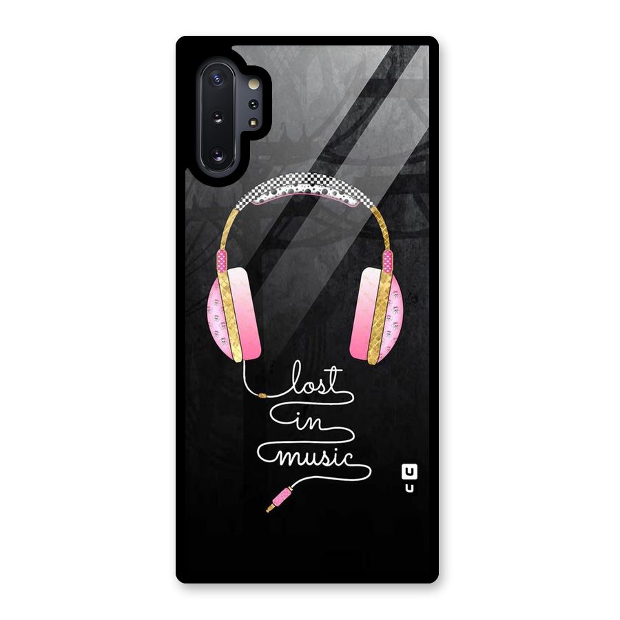 Music Lost Glass Back Case for Galaxy Note 10 Plus