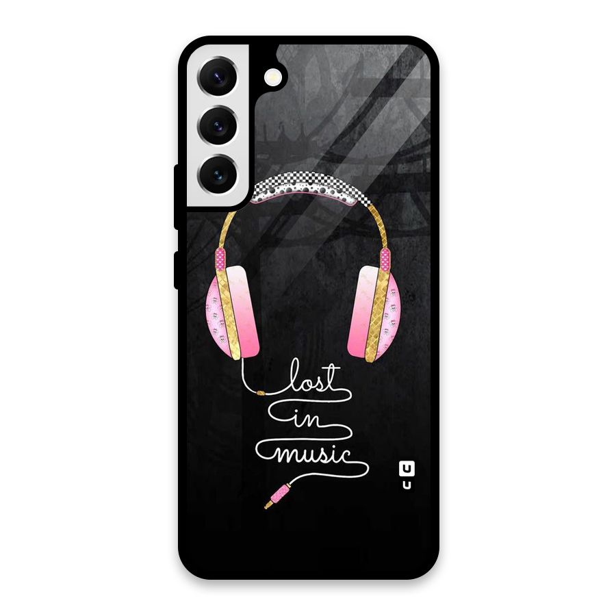 Music Lost Glass Back Case for Galaxy S22 Plus 5G