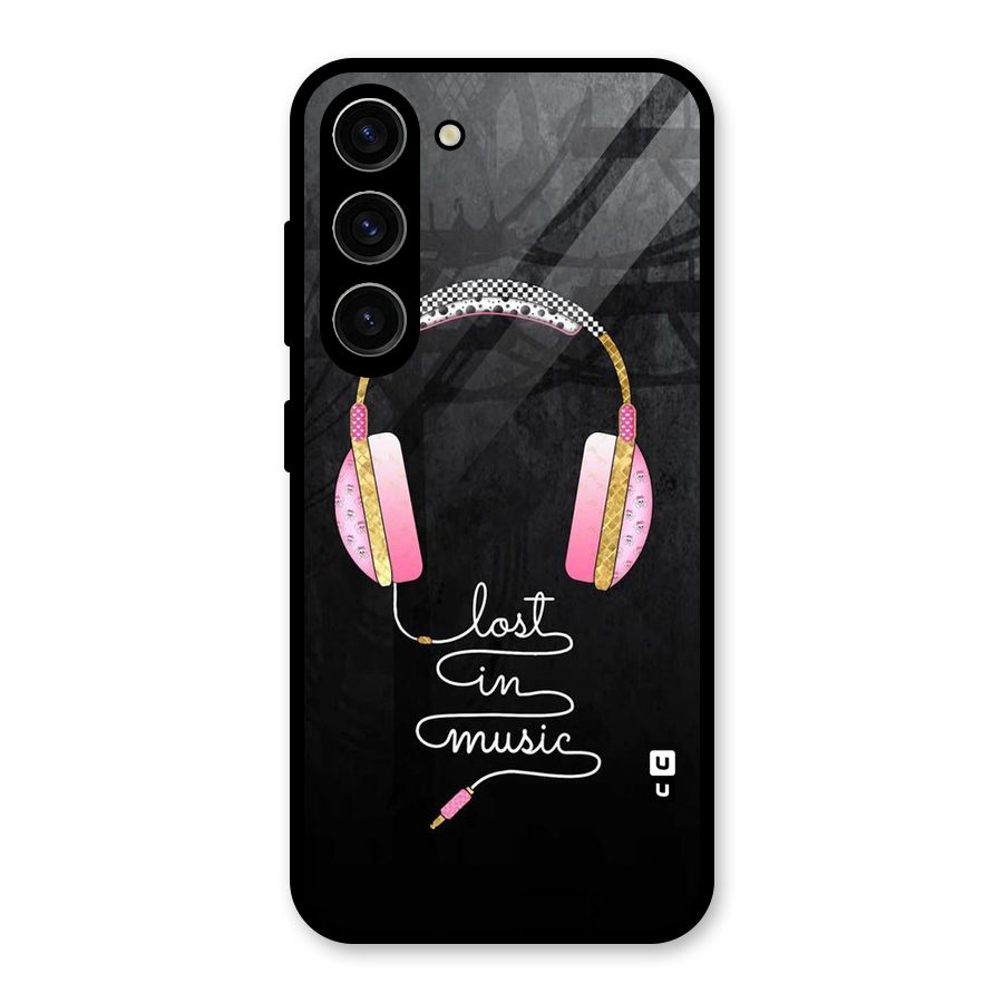 Music Lost Glass Back Case for Galaxy S23