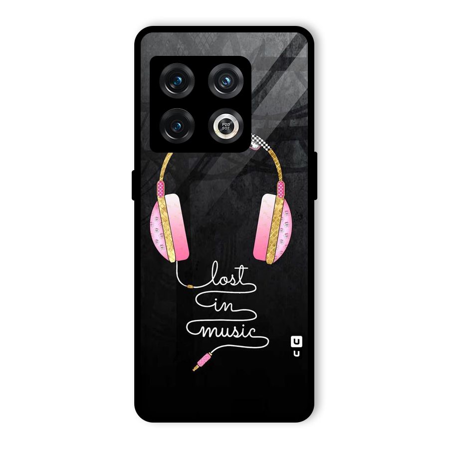 Music Lost Glass Back Case for OnePlus 10 Pro 5G