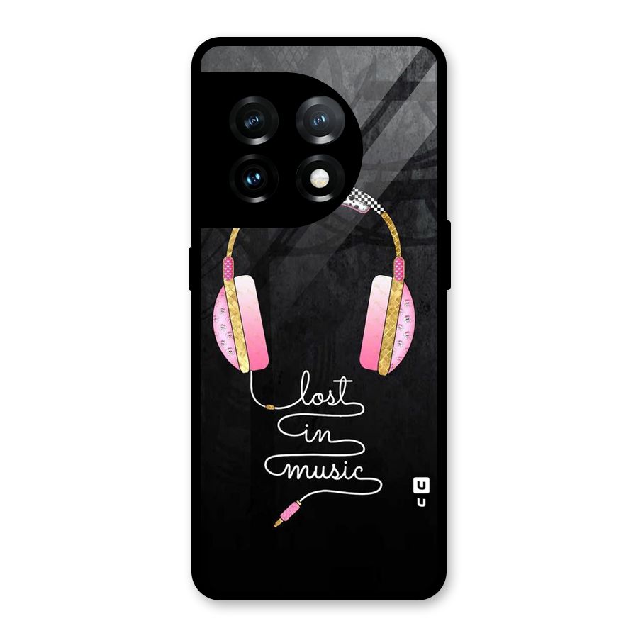 Music Lost Glass Back Case for OnePlus 11