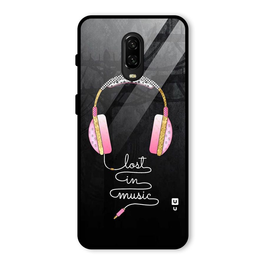 Music Lost Glass Back Case for OnePlus 6T