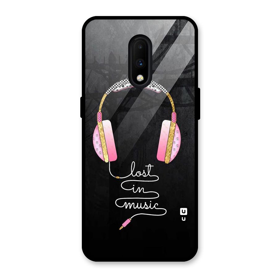 Music Lost Glass Back Case for OnePlus 7