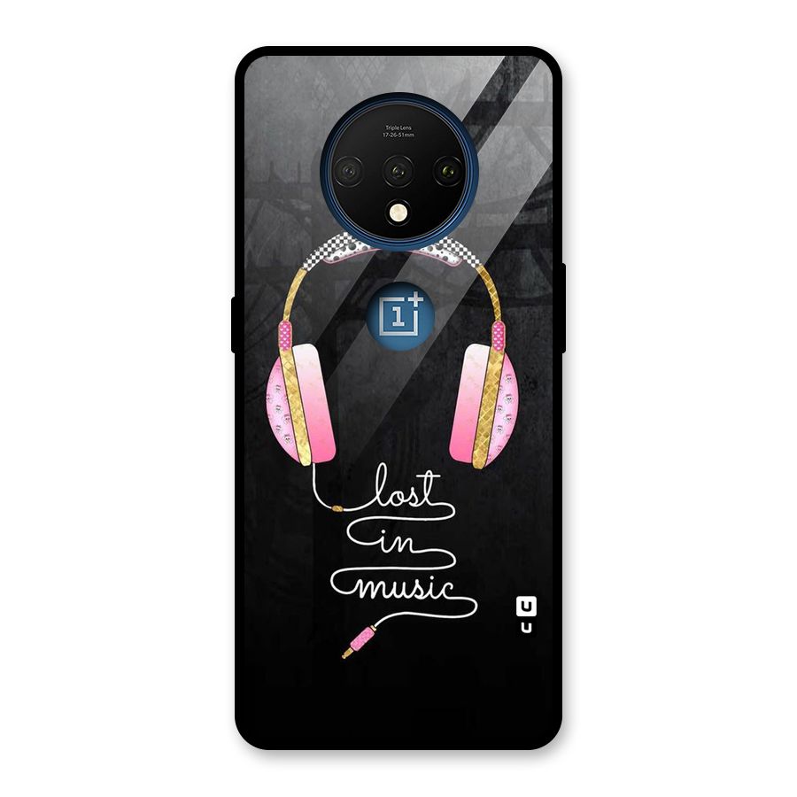 Music Lost Glass Back Case for OnePlus 7T