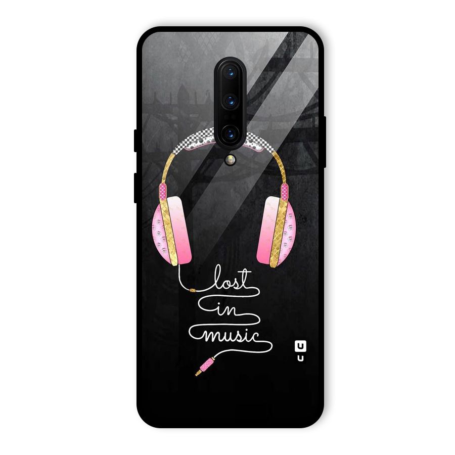 Music Lost Glass Back Case for OnePlus 7 Pro